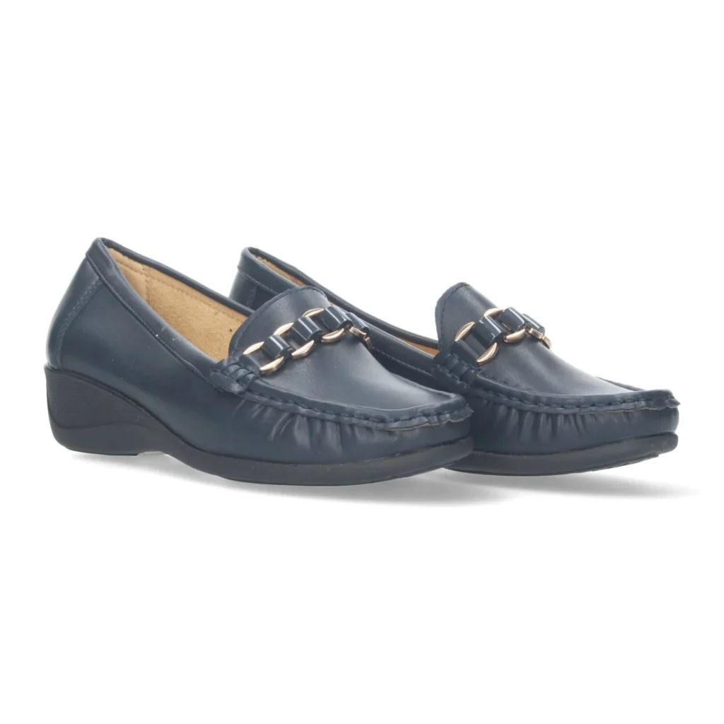 Mocasín de cuña para mujer (7189)