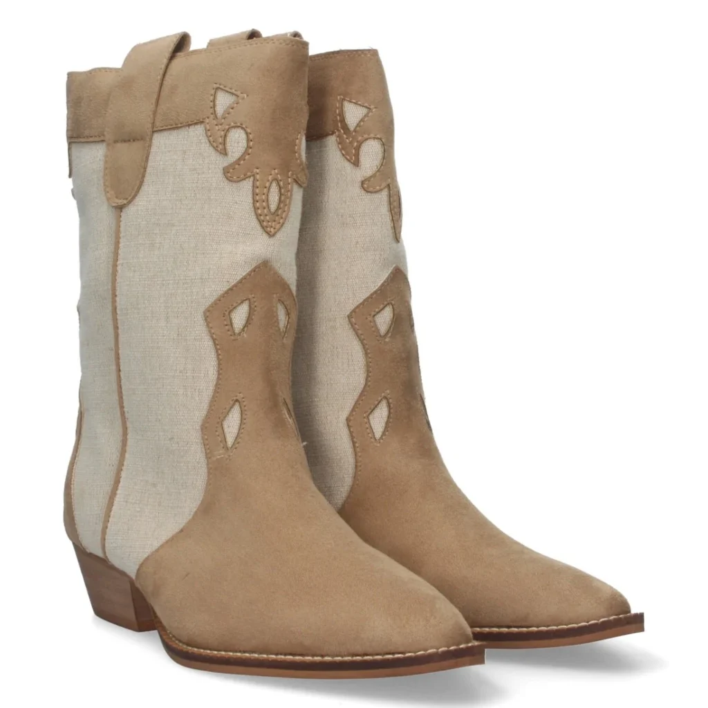 Botas de mujer elegantes con tacón campero