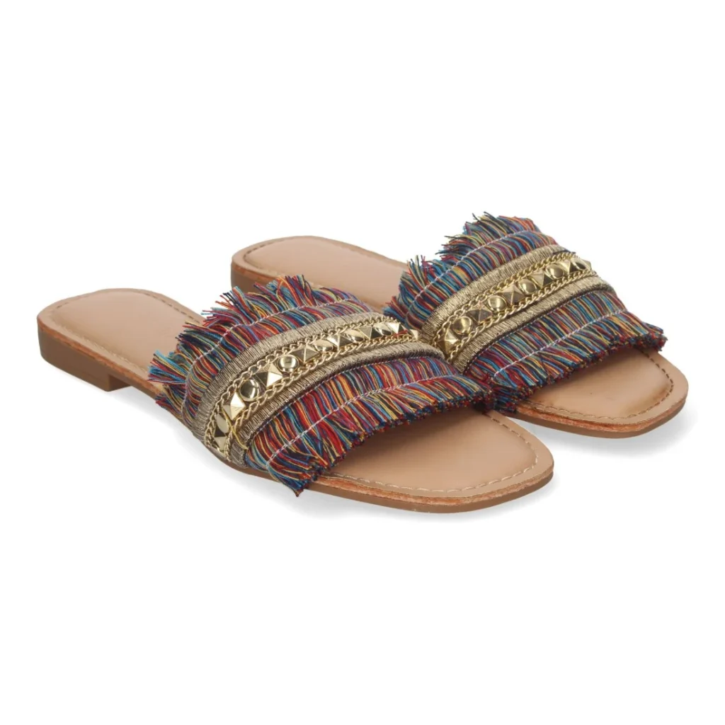 Sandalias planas de verano para mujer, elegantes y cómodas