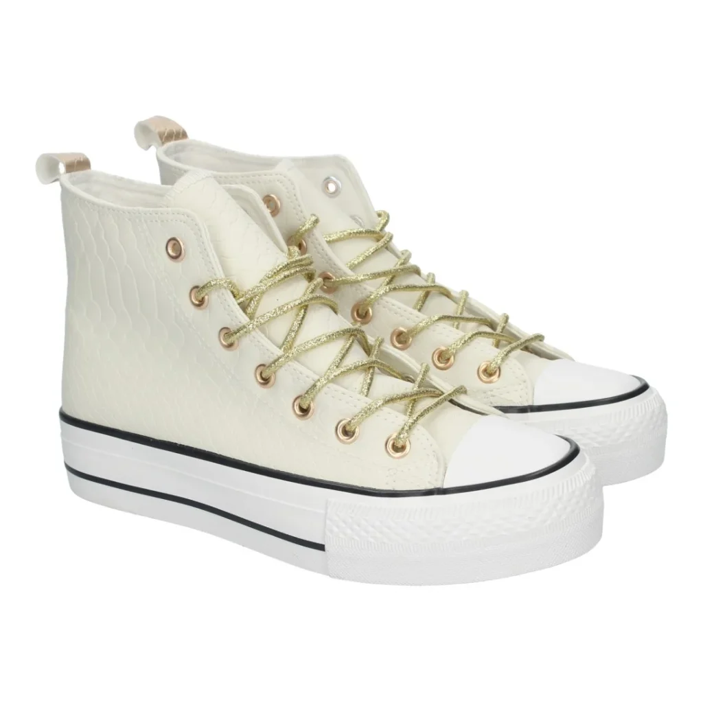Zapatilla abotinada, plana para mujer, cómodas y elegantes