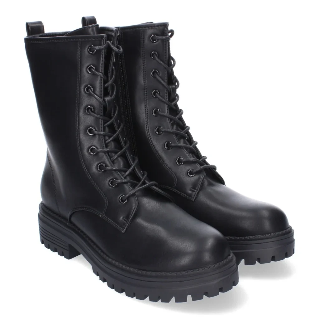 Botas de mujer, cómodas y elegantes, estilo militar