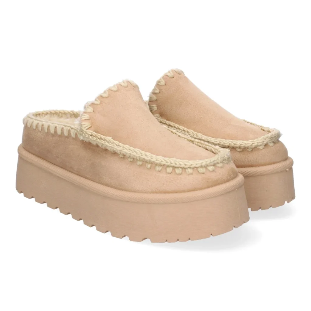 Zuecos de plataforma para mujer, cómodos y elegantes