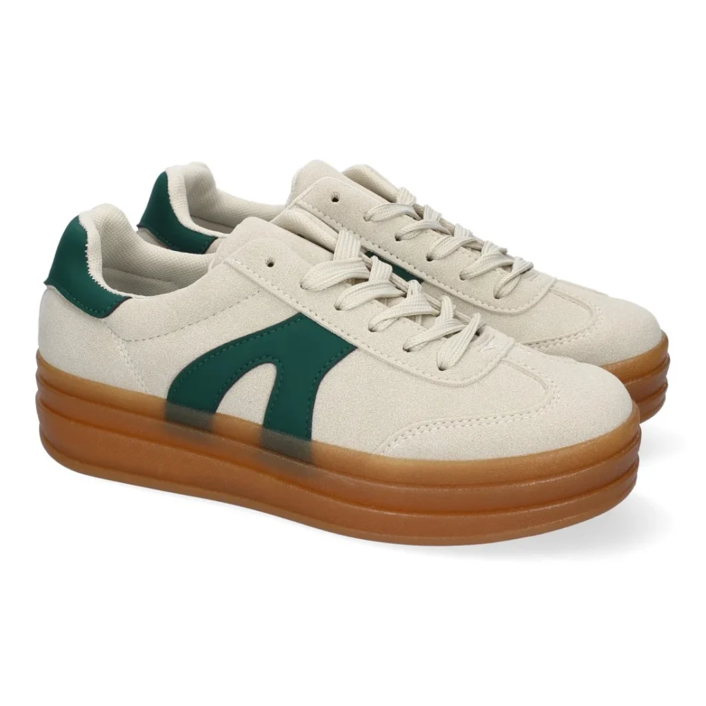 Zapatillas deportivas planas de mujer, diseño moderno, cómodas (PP-15)