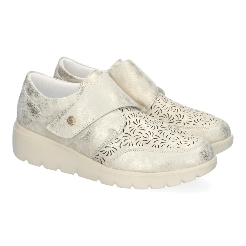 Zapatillas casual de mujer, diseño moderno y elegante calado