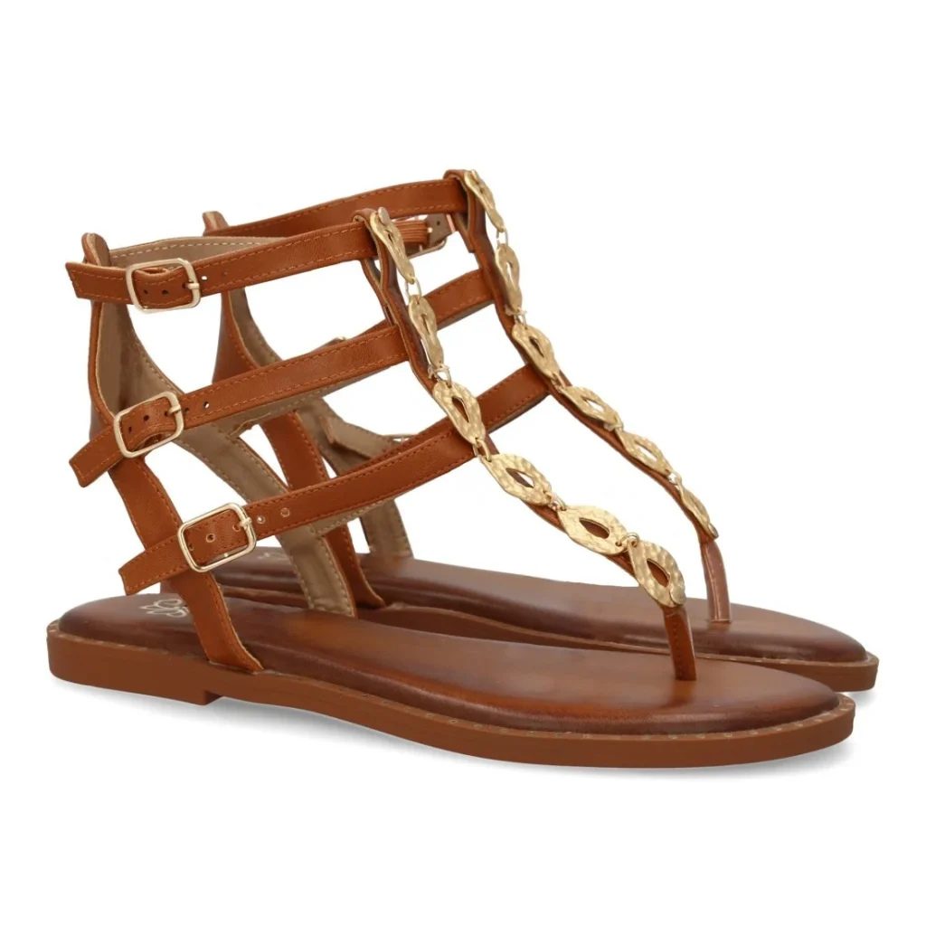 Sandalias planas para mujer, cómodas y elegantes (AA-28)