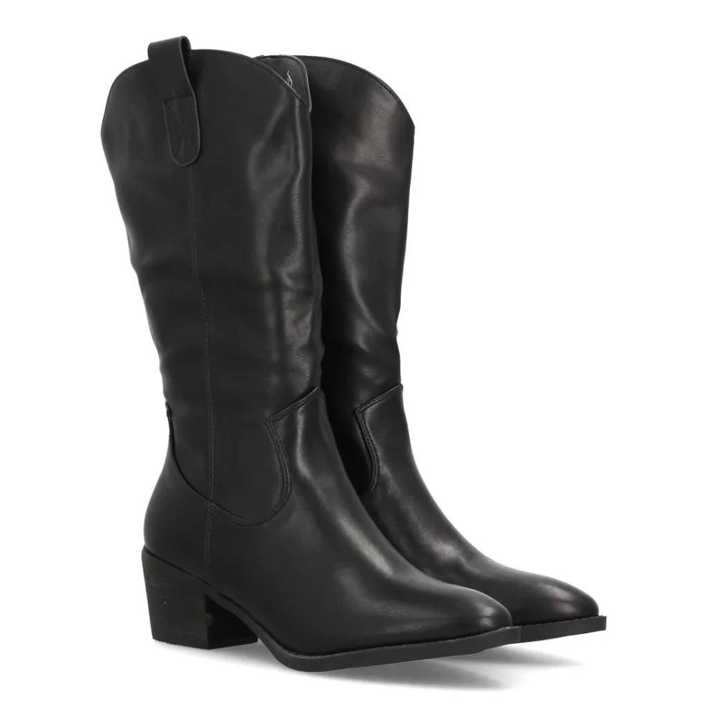 Botas cowboy bordadas de caña media para mujer (YG868)