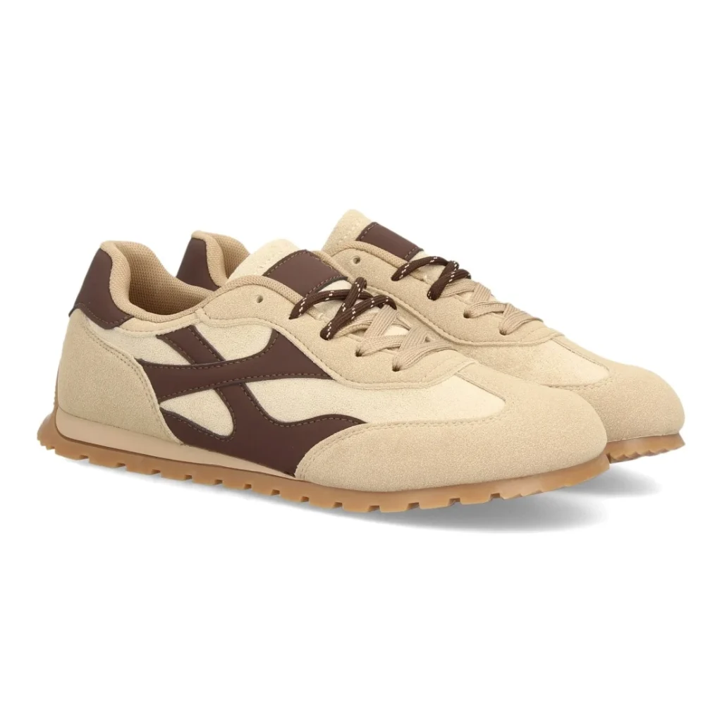 Zapatillas barefoot estilo retro para mujer