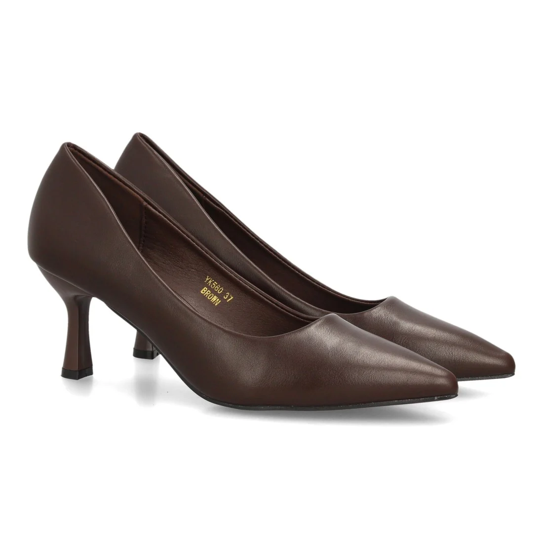 Zapatos slingback elegantes de tacón fino para mujer (YK560)