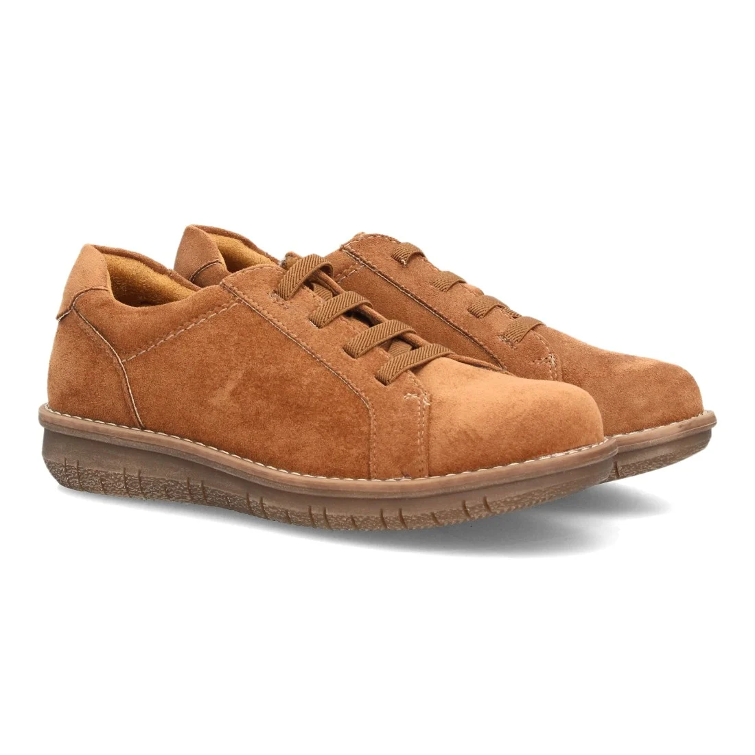 Zapato casual para mujer con cordones elásticos