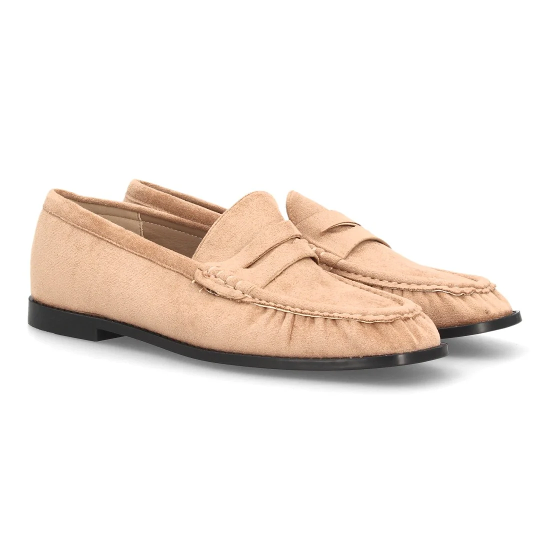 Mocasines clásicos con antifaz para mujer