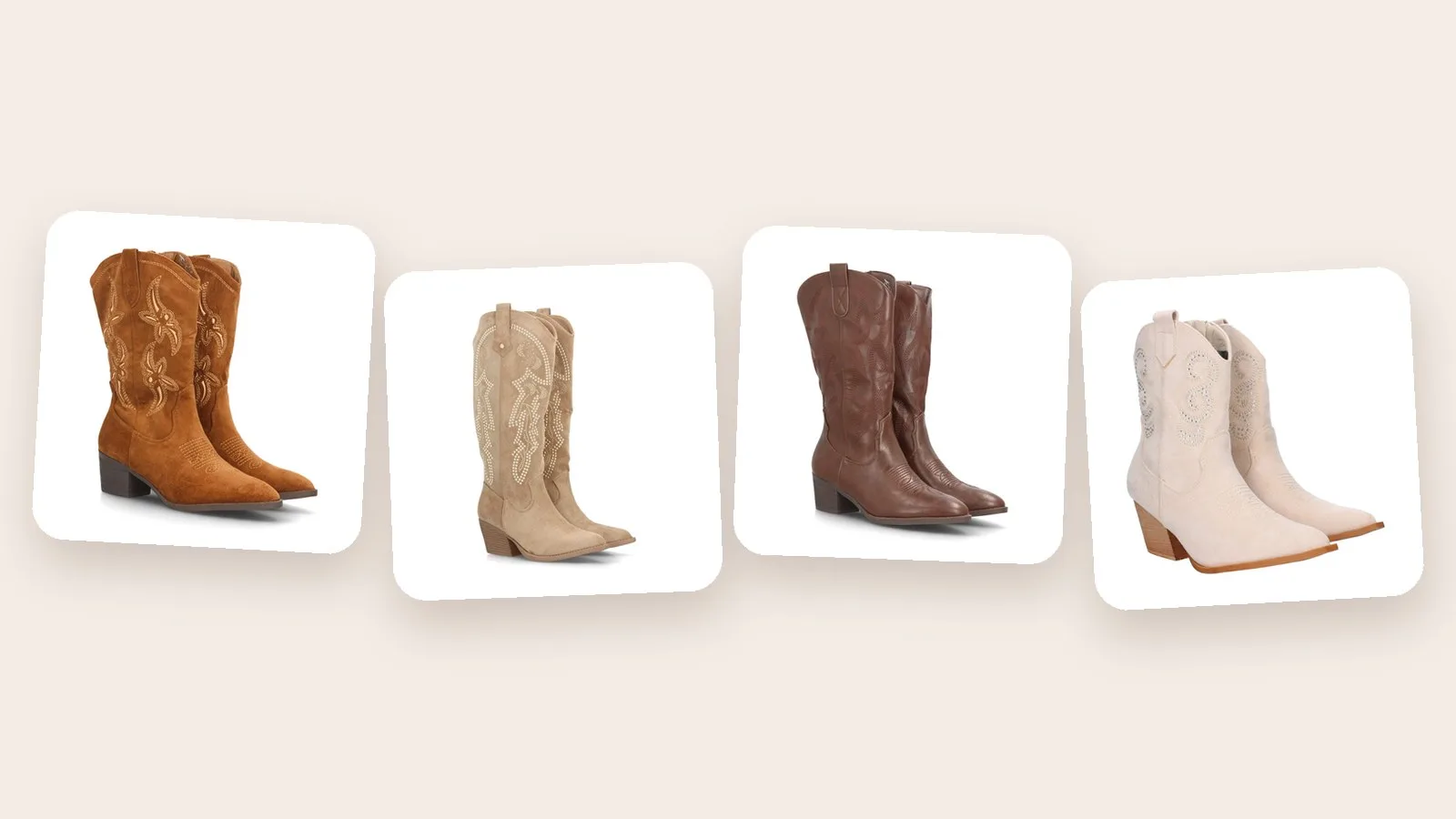 Botas cowboy de mujer: cómo combinarlas sin fallar